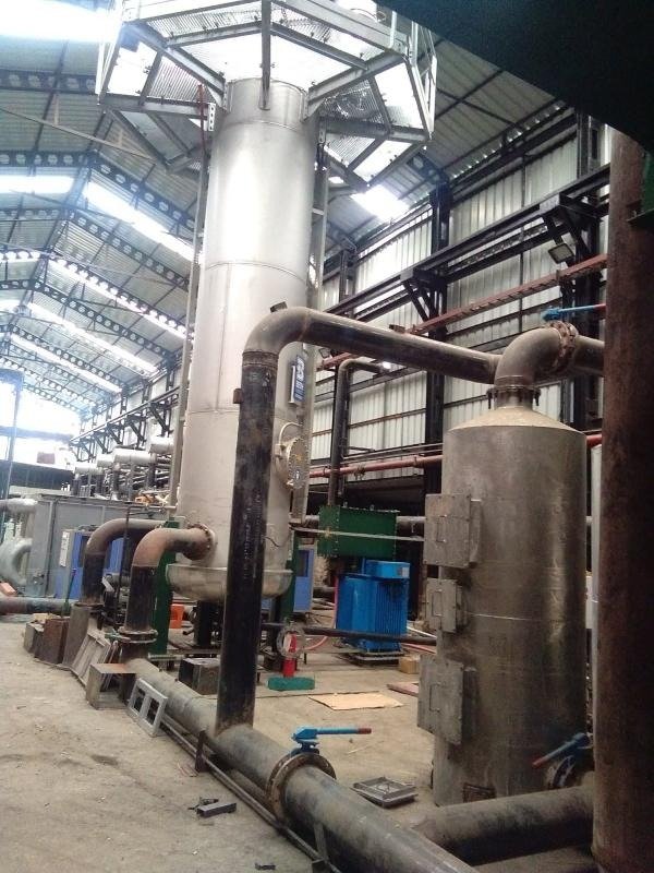 Upgraded gas cleaning and quench equipment at the Shimla MC facility, 2017