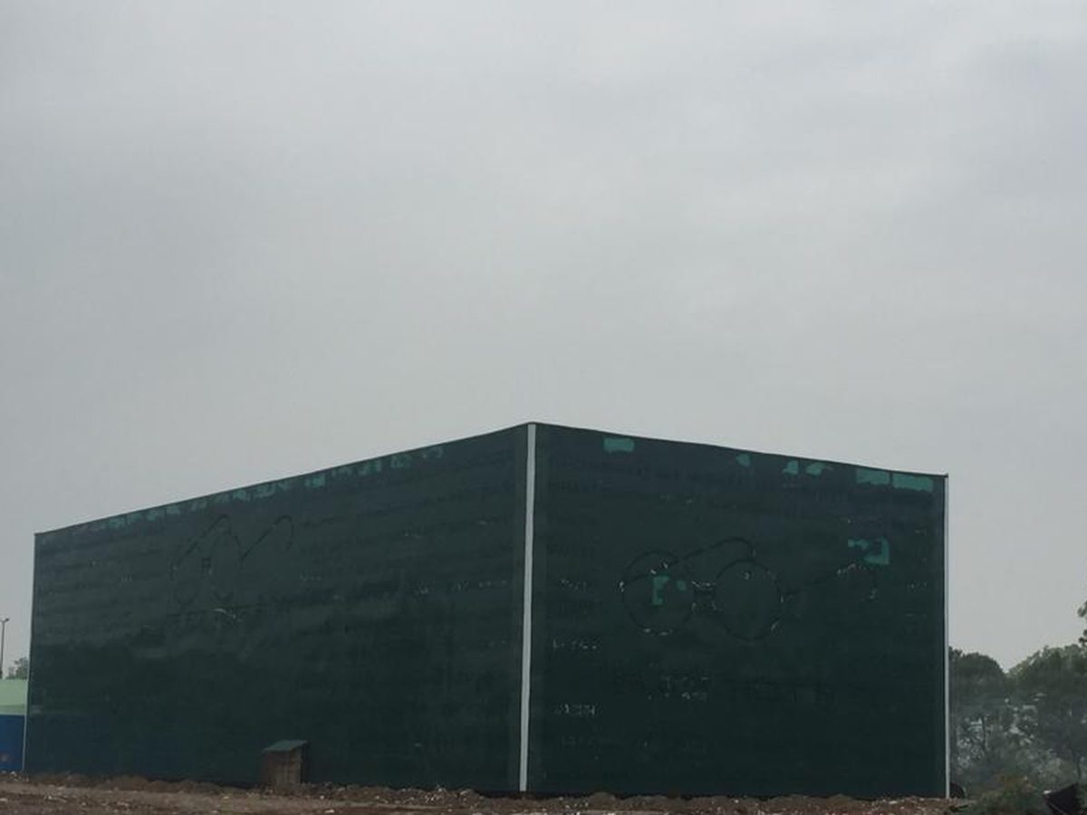 New Delhi Municipal Corporation post-pilot facility, exterior view