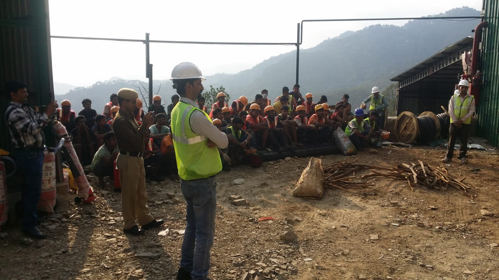 Team health check-up session at the Shimla facility