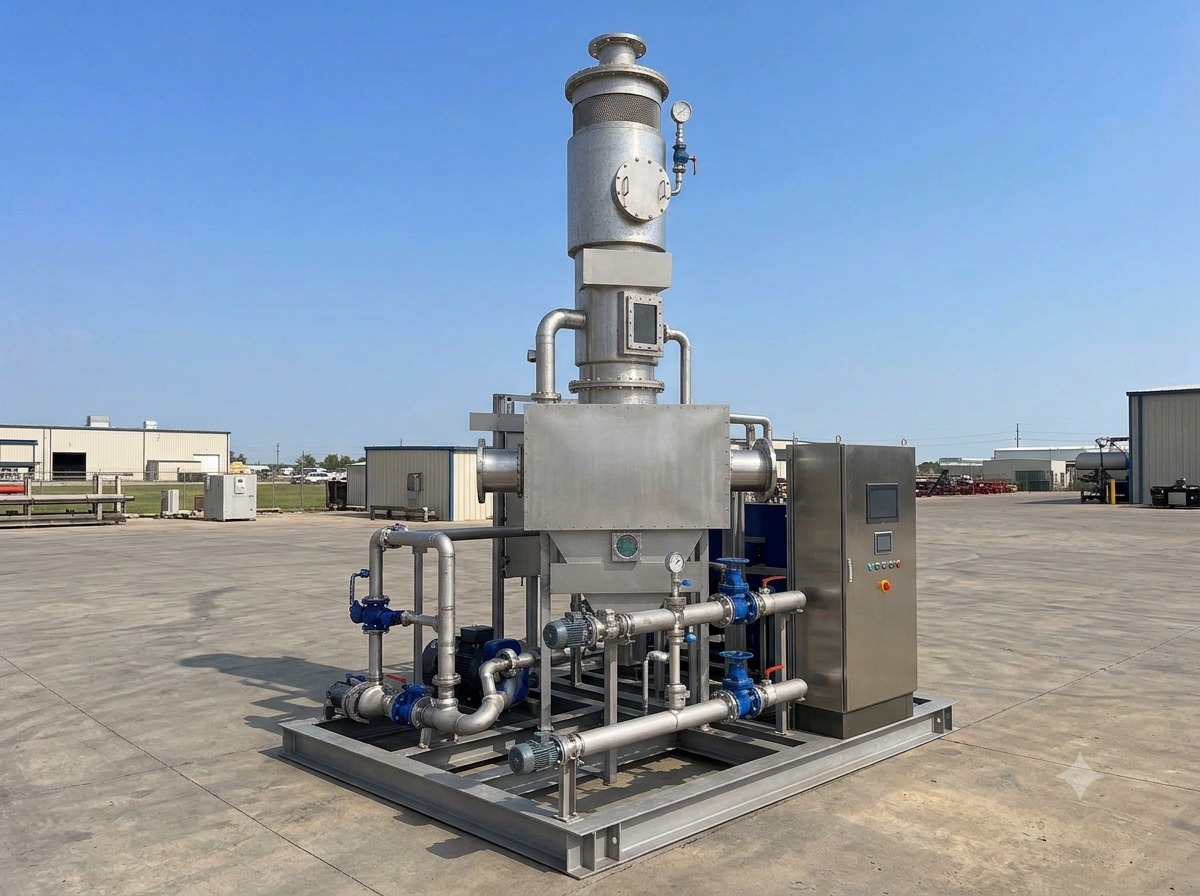 VES360-Q&D quench and demister system